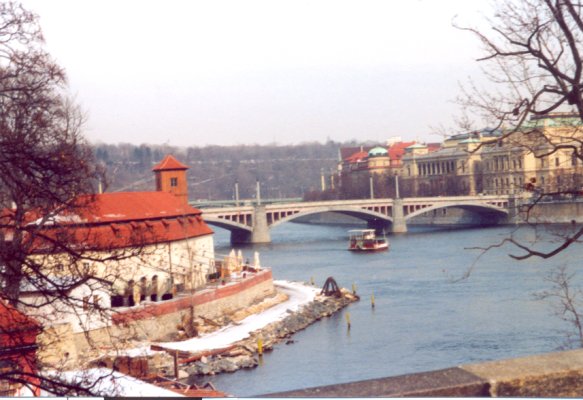 Prague view from S.Carlo bridge